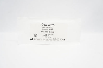 SDP SDP-21836S Tape Cotton UMB Ruban Cotton OMB 1/8inch x 36inch - Pack of 2